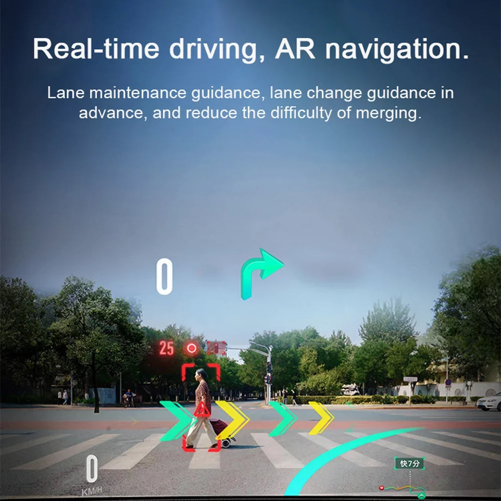 Night Multi-language Car 170 Lens Car Navigation DVR Auto System Positioning Viewing Car Video Dual Cam Global Degree ametoys Wide Dash Recorder Recorder 10.26in Angle
