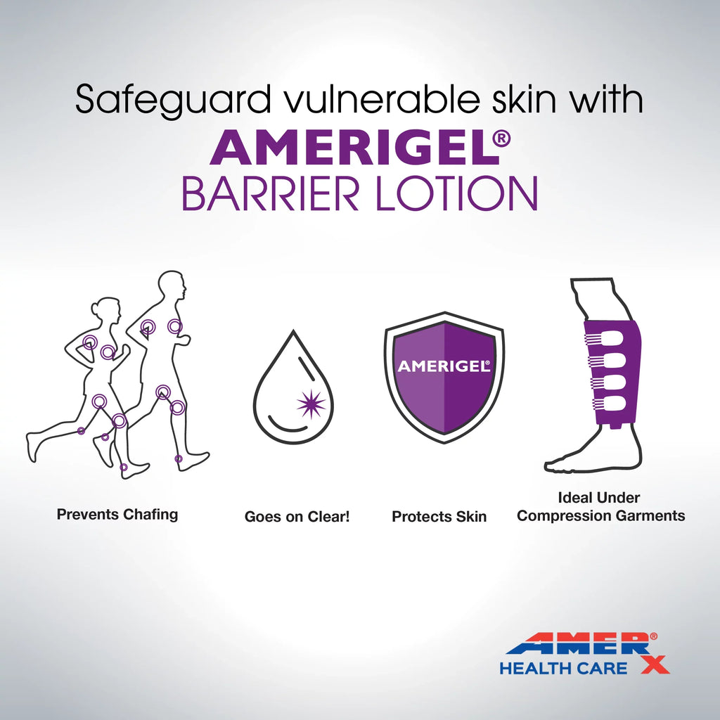 All Tube) Chaffed Lotion Skin Skin Invisible | Types - (6 Protectant AMERIGEL oz. Skin Barrier |