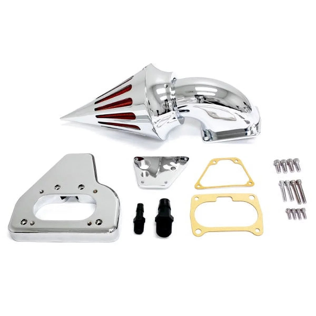 1800 Chrome Intake Spike Compatible Cleaner Krator Honda 2002-2009 Air Motorcycle VTX with Filter R/S/C/N/F