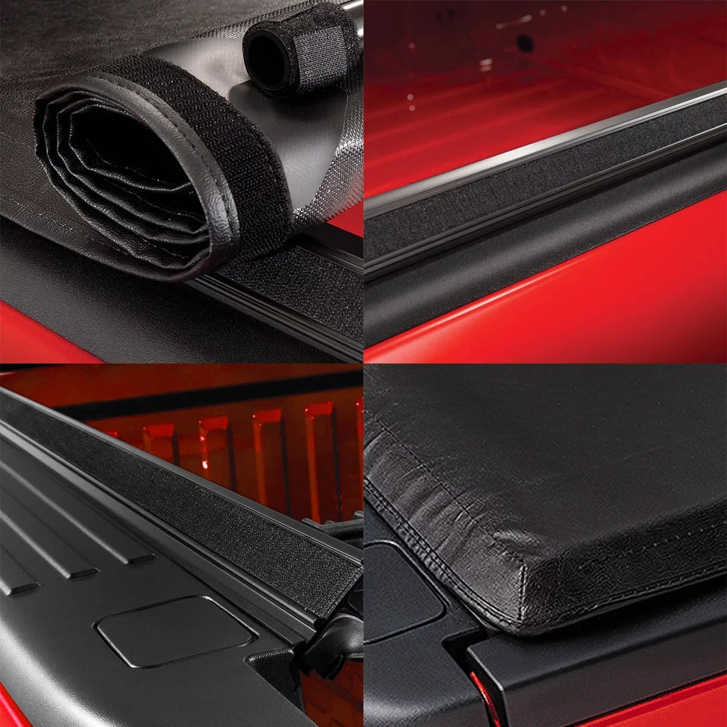 Soft Chevy 2015 to Colorado/GMC 2019 Roll-Up for Cover 16-18 Vinyl Ft DNA Canyon Bed Tonneau Short 5 Motoring TTC-RU-043