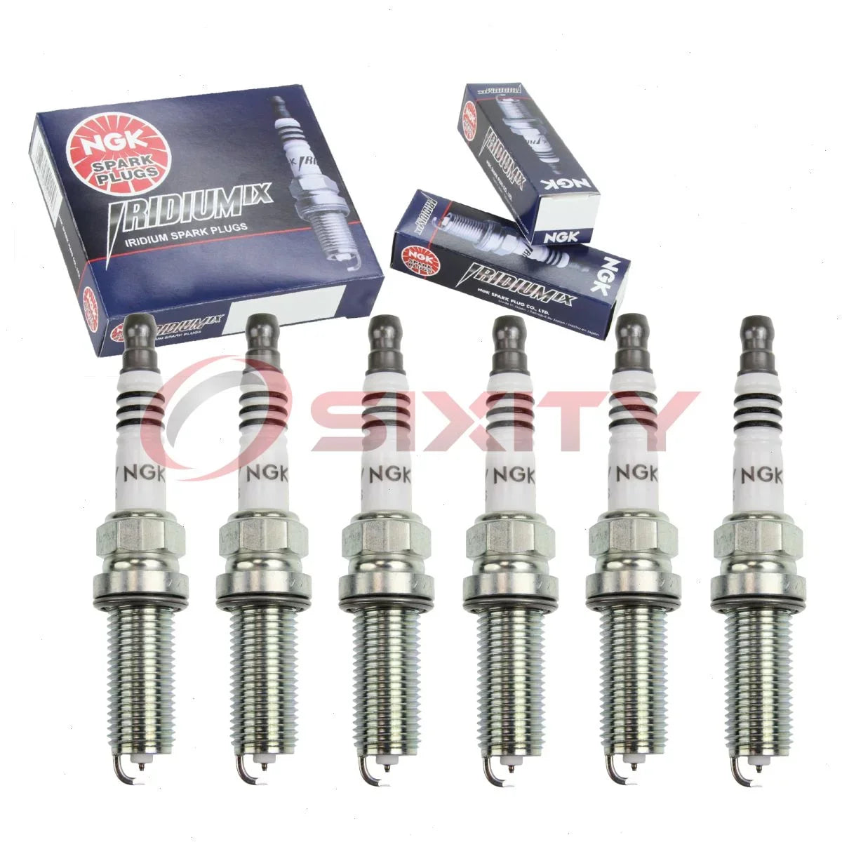 Spark Secondary 93501 XP5682 for NGK Iridium XP5683 pc Wire Plugs Ignition 6 IX