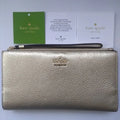 Wristlet Dot Blake Gold Wallet Kate Street Eliza Spade