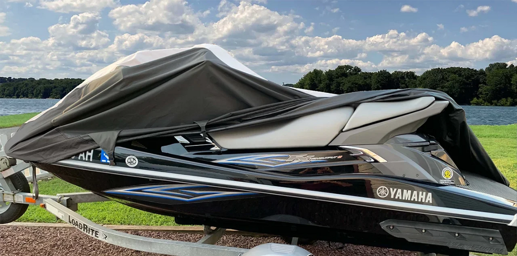 155 JET Bombardier SUPER Cover 600D Compatible for Doo PWC Sea SKI GTI 2011-2018 Limited Sea-Doo HEAVY-DUTY