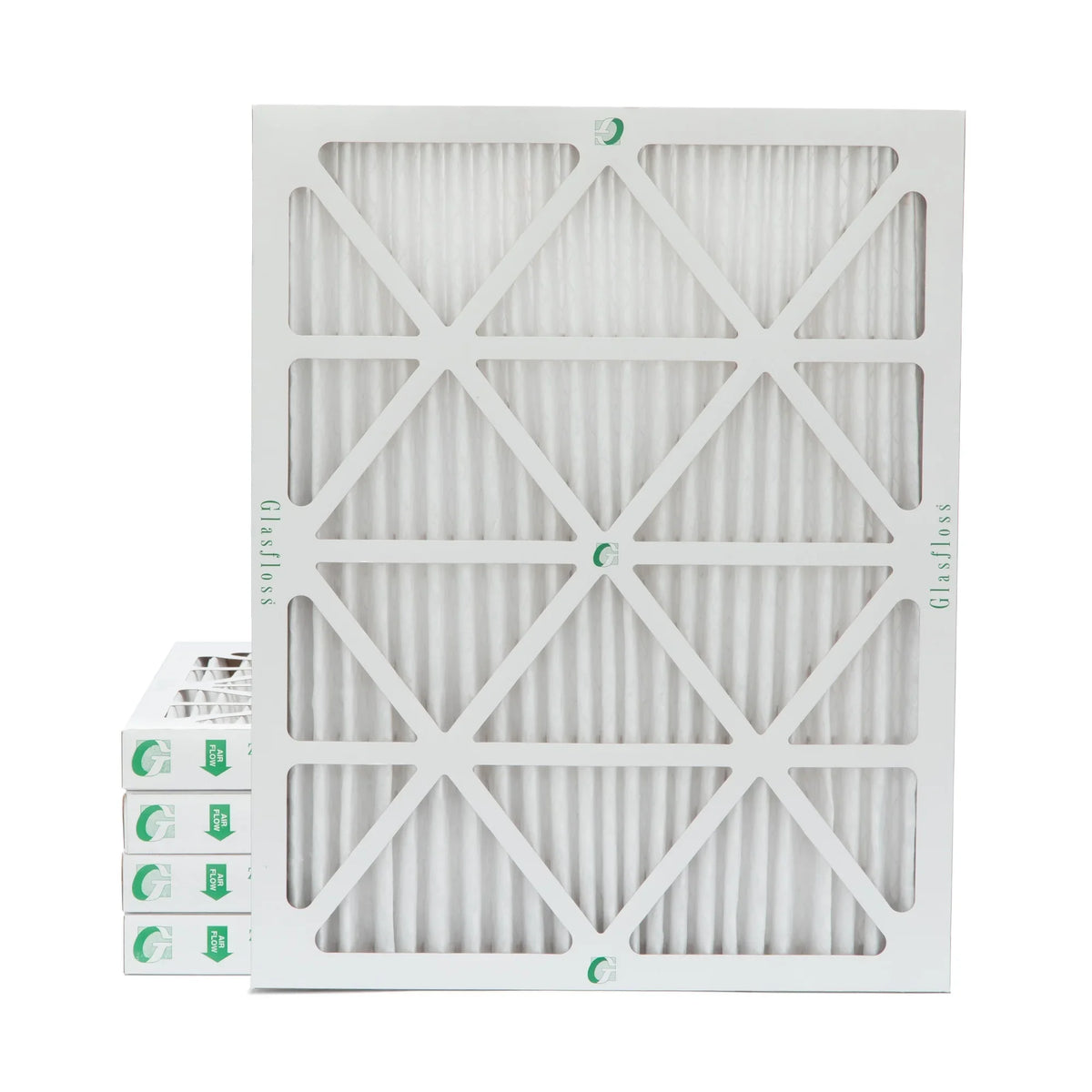 ) Glasfloss. Air Size: by HVAC 5 Filters Quantity 10 1-3/4 Pleated Exact x x ( 15-1/2 MERV 16x20x2 19-1/2