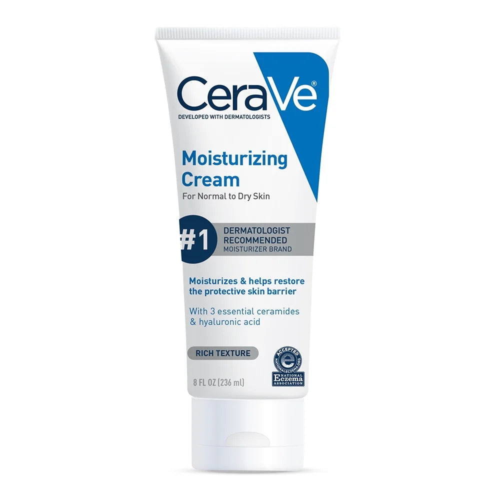 Body 3 CeraVe Skin, Moisturizing Face Dry and Oz, Pack for 8 Cream