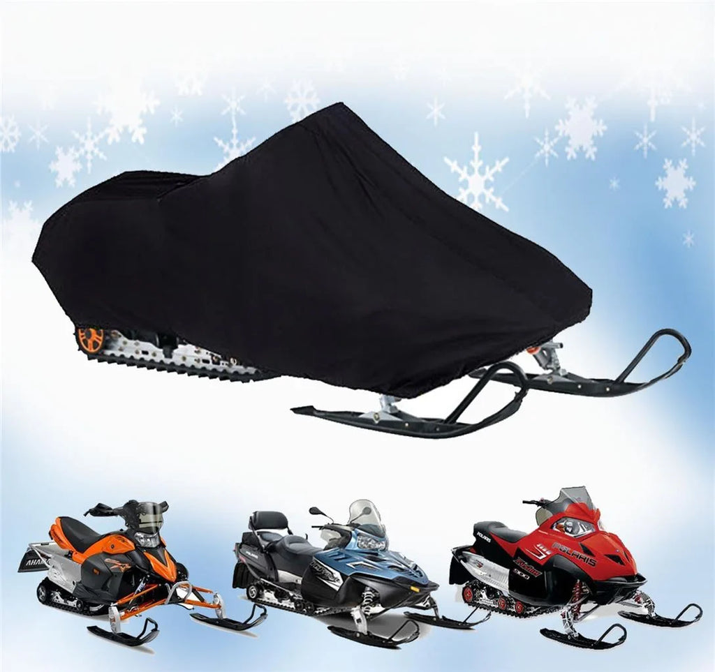 Cover Doo Storage Snowmobile SPORT Compatible 600 Ski Snowmachine 2010-2010 for Black. All GSX 200 Bombardier Model the Denier Sled.