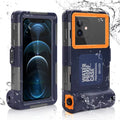 Waterproof [15m/50ft] Video Meizu Up Case Surfing Photo 6.9 for Diving with all Snorkeling to Phones 18s Underwater Swimming Inch LCD Professional Protective Housing Pro Lanyard UrbanX And