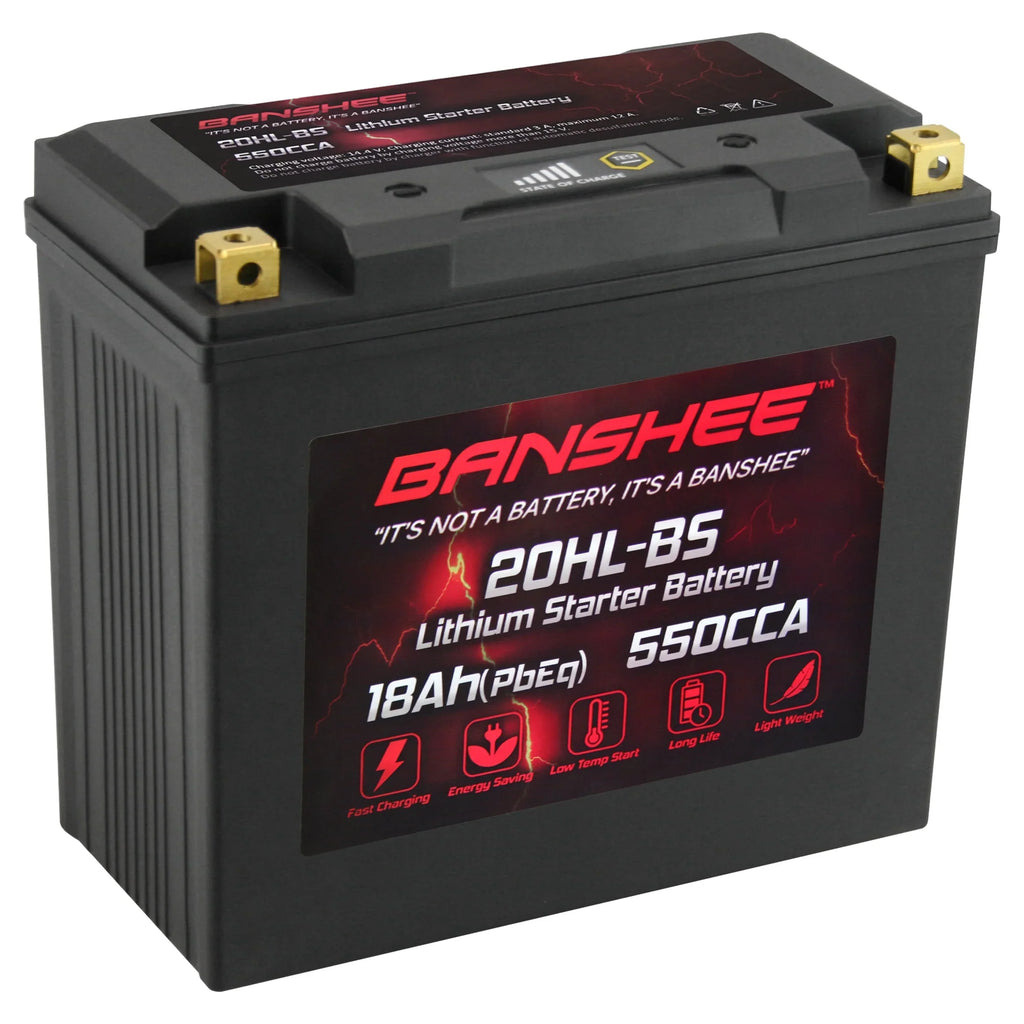 2014 20L-BS FC1800 to WaveRunner SVHO Yamaha Banshee LiFePO4 Compatible Battery 2020 Motorsports FX with