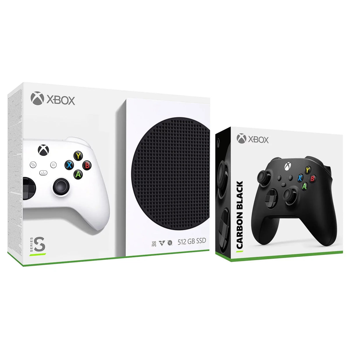Series Xbox Black - All-Digital Console S Extra Carbon 512GB Controller with