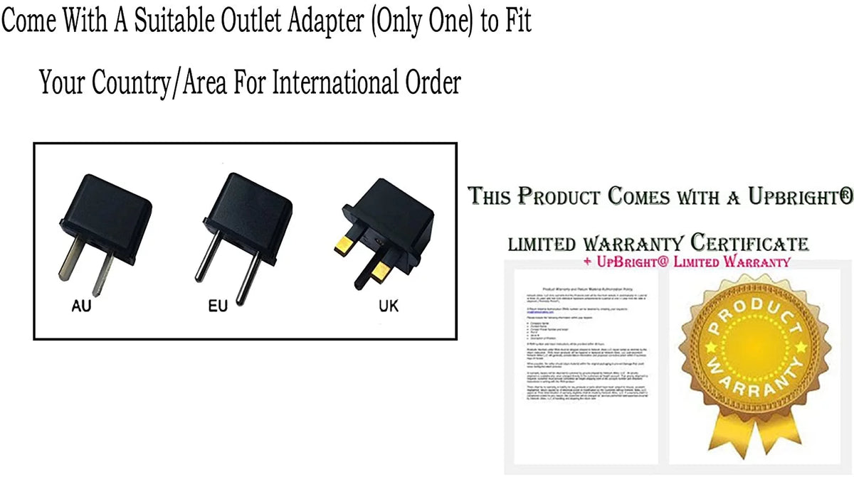 UPBRIGHT HW-NW700/XS Soundbar NW Adapter 23V Slim HW-NW700/XN HW-NW700/ZA HW-NW700/ZG Power HW-NW700/EN AC/DC Supply Cord Speaker Compatible HW-NW700 DC23V HW-NW700/ZC 25W with HWNW700/XY 700
