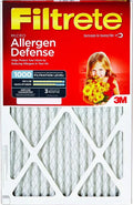 D 1" W Micro [Set 3M 20" Allergen Air of Filter x 6] Reduction Size: Filtrete H x 20"