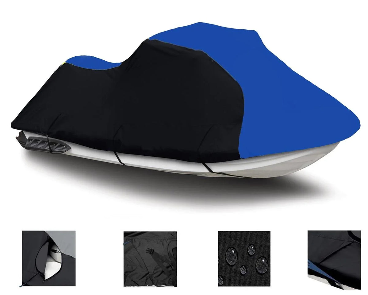 2002 BLUE Jet STX KAWASAKI Cover 2006 Compatible 2000 Trailerable BLACK 900 Ski 2004 2001 2005 HEAVY-DUTY 1997 for 1999 Cover 1998 / 2003
