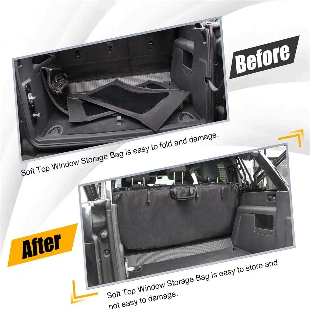 Soft Storage Window 600D Accessories Top Bag 4-Door For 2021-2023 US Bronco