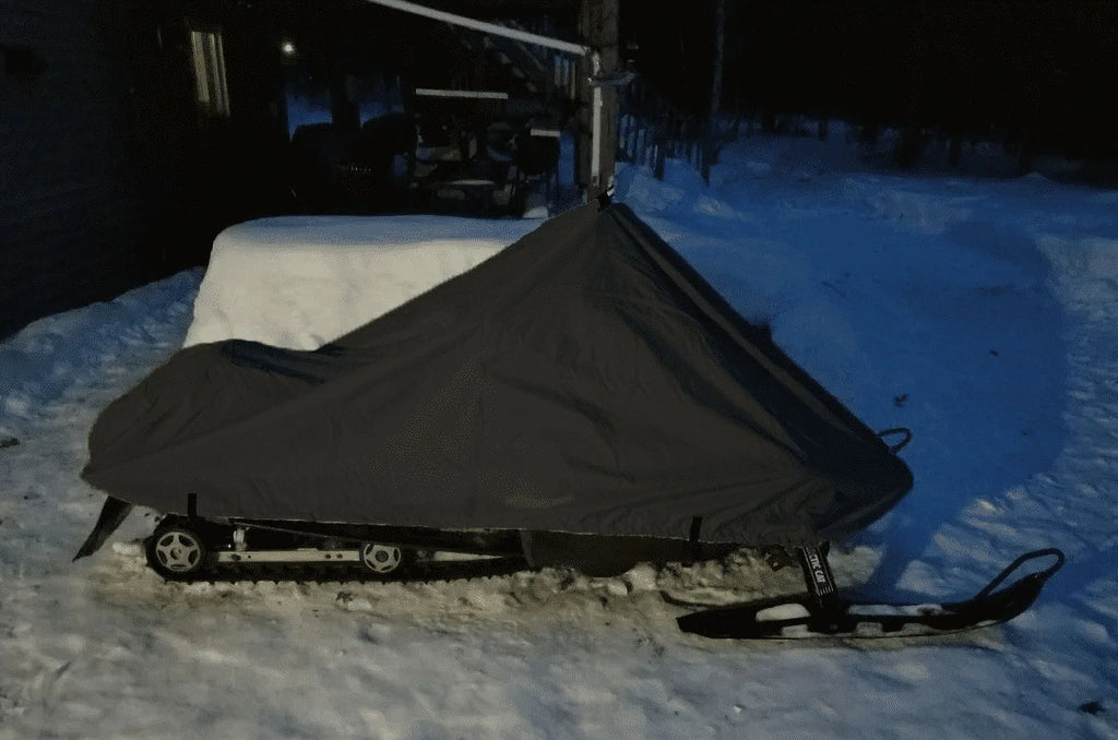 Cover Black. the Doo Snowmobile Denier Bombardier Storage Sled. All 2014-2015 200 Snowmachine for Model Compatible 900 GSX Ski LE ACE