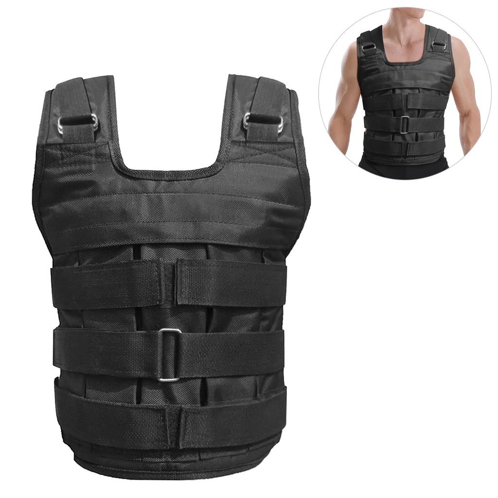 Cloth Weight Strength (Empty) Vest Exercise Weight Oxford Adjustable Training Tomfoto Weighted Max Loading 50kg Loading Jacket