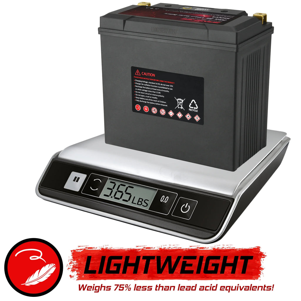 20L-BS with Wake Compatible Banshee LiFePO4 to Battery 2016 155 Motorsports 2018 Sea-Doo