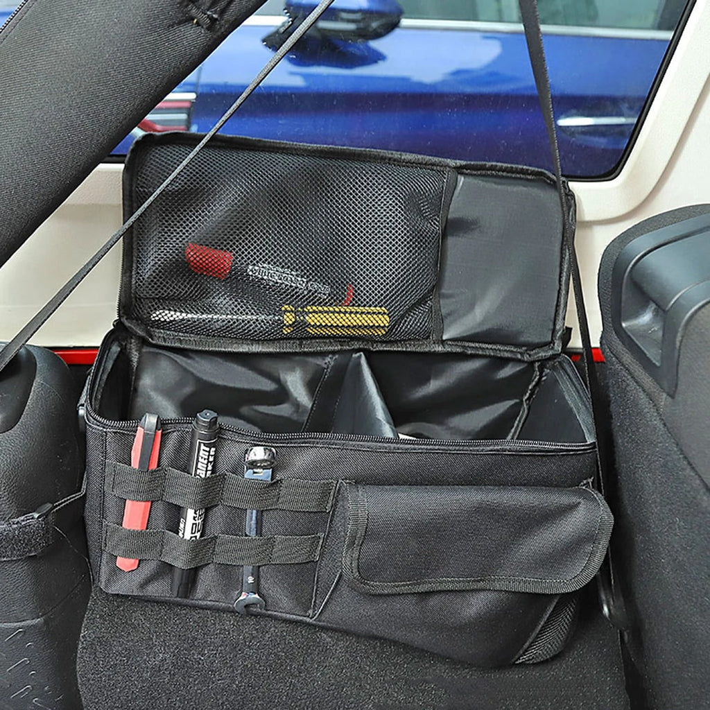 JL Tidying for Rear Tool Pocket Jeep Organizer 4 Trunk Bag Doors Stowing 2018-2024 Interior Accessories
