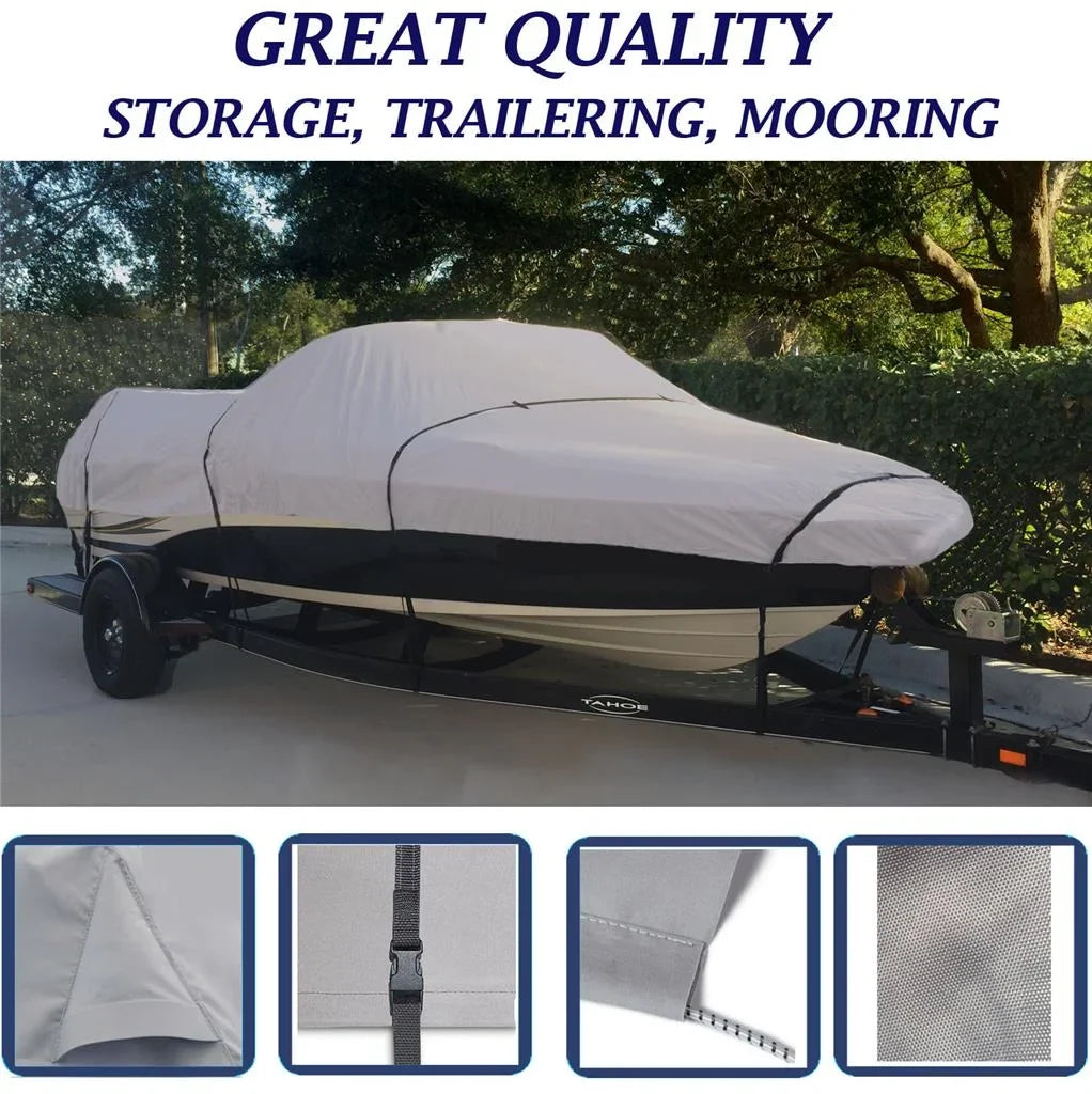 SMOKER TRAVEL, BOAT STORAGE, Compatible PRO 161 COVER for CRAFT LIFT MAG 1994-2010