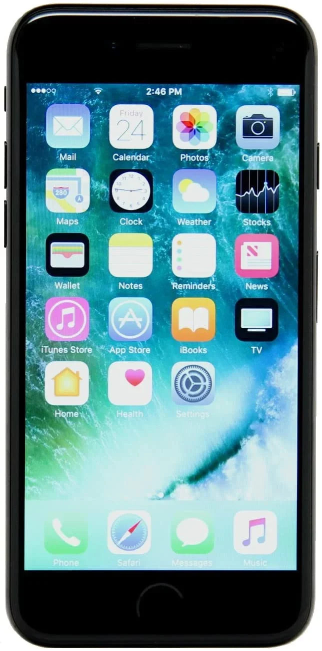 Restored BLACK JET MQTT2LL/A IPHONE 7 UNLOCKED 32GB (Refurbished) -