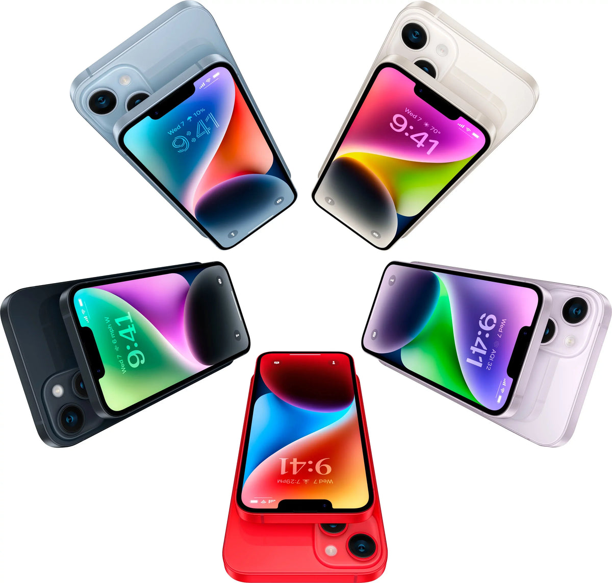 Restored MPW83LL/A (T-Mobile) (Refurbished) 256GB Purple iPhone 14