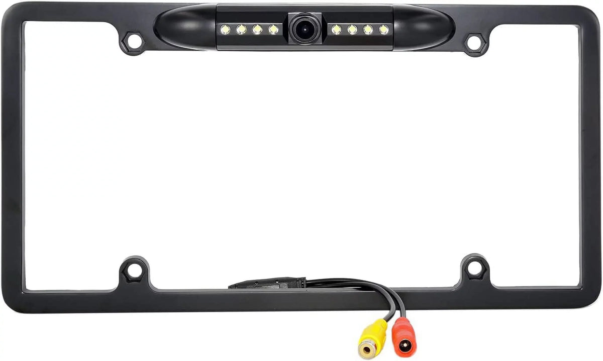 ALPINE INE-W960 Backup Black License Plate Camera for Frame INEW960 Rearview